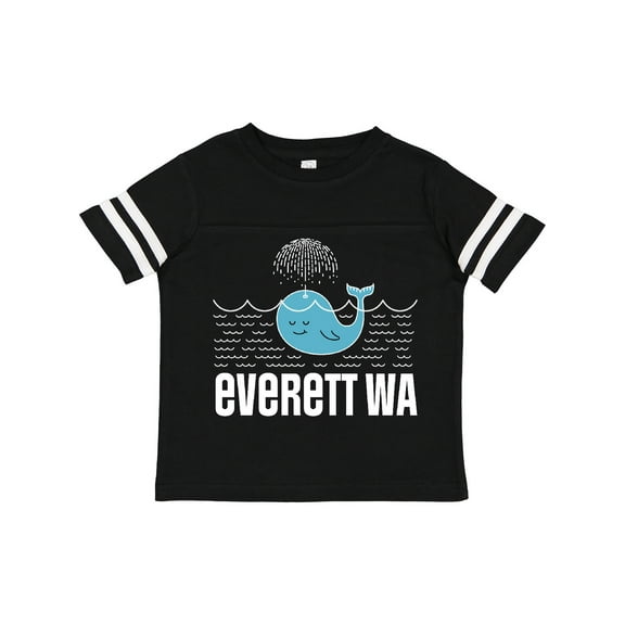 Inktastic Everett Washington Whale Watching Boys or Girls Toddler T-Shirt
