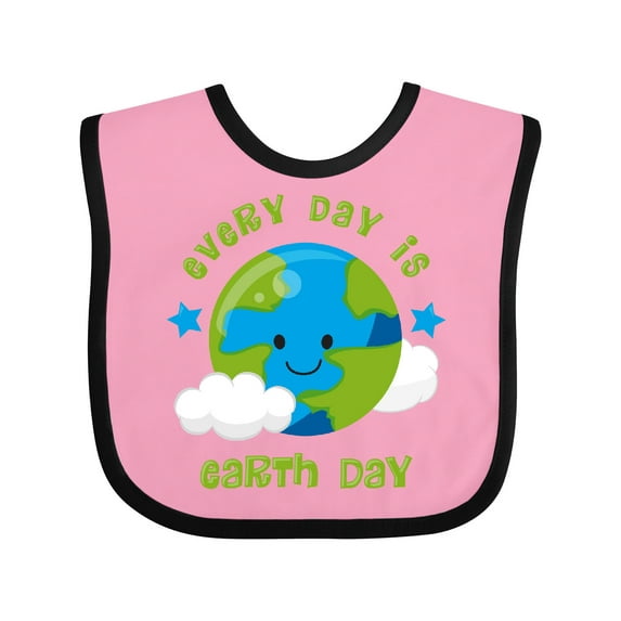 Inktastic Every Day Earth Day Boys or Girls Baby Bib