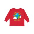 thumbnail image 1 of Inktastic Every Day Earth Day Boys or Girls Long Sleeve Toddler T-Shirt, 1 of 5
