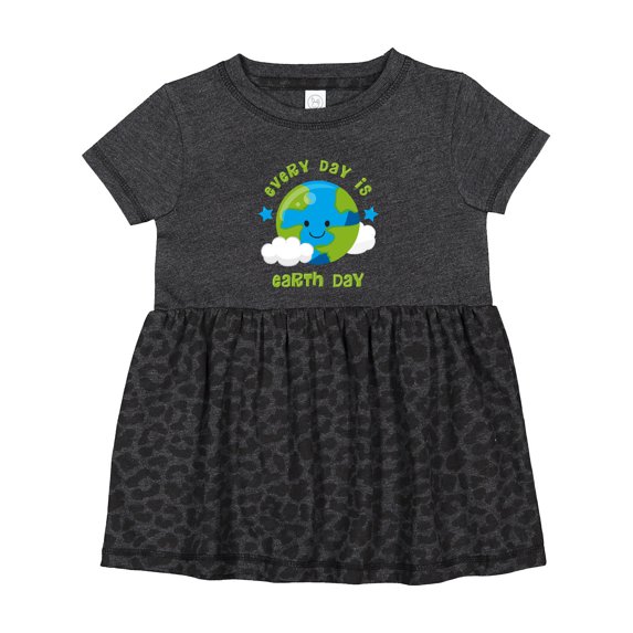 Inktastic Every Day Earth Day Girls Baby Dress