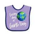 thumbnail image 1 of Inktastic Every Day is Earth Day Boys or Girls Baby Bib, 1 of 4