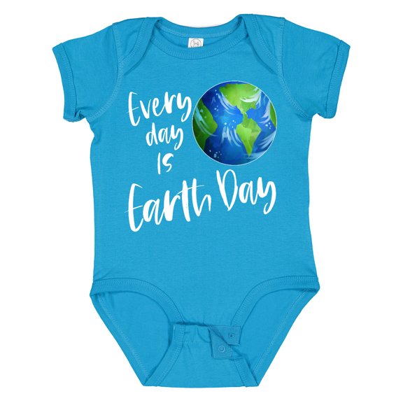 Inktastic Every Day is Earth Day Boys or Girls Baby Bodysuit