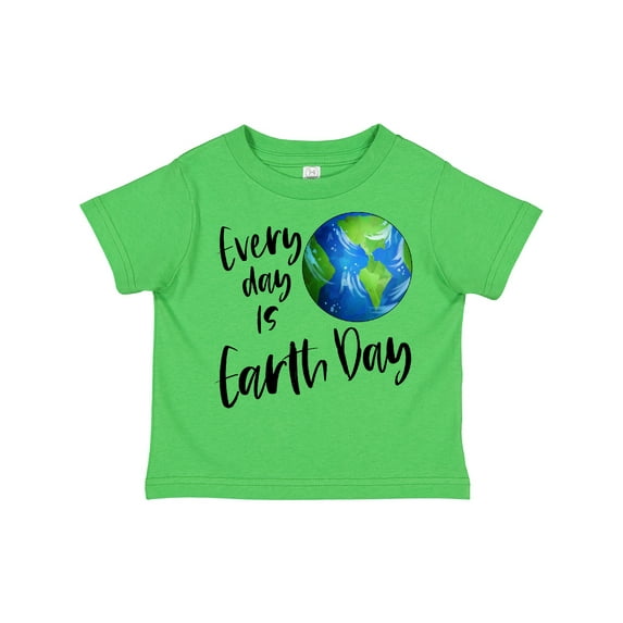 Inktastic Every Day is Earth Day Boys or Girls Toddler T-Shirt