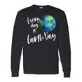 thumbnail image 1 of Inktastic Every Day is Earth Day Long Sleeve T-Shirt, 1 of 5