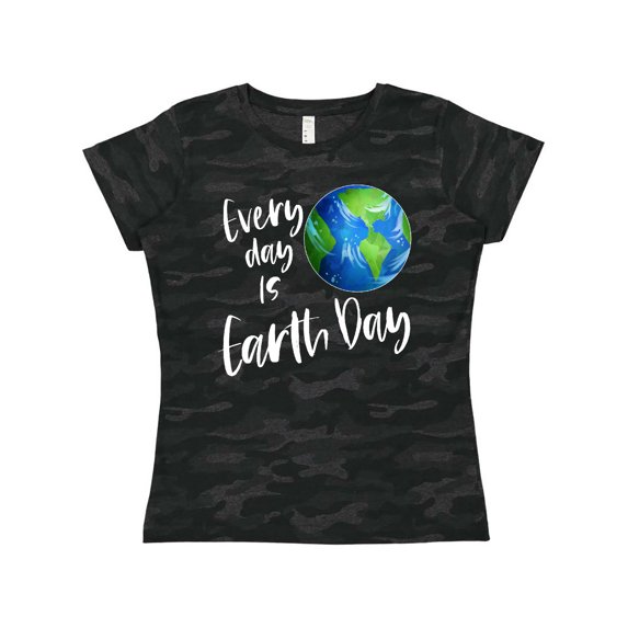 Inktastic Every Day is Earth Day Women's T-Shirt