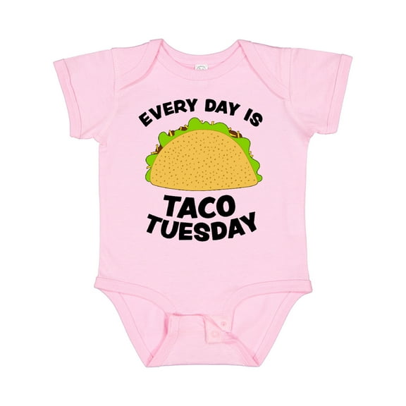 Inktastic Every Day is Taco Tuesday Boys or Girls Baby Bodysuit