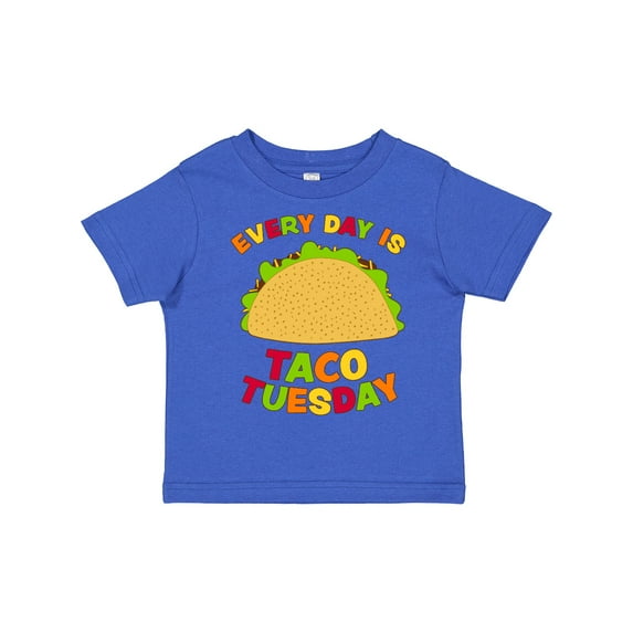Inktastic Every Day is Taco Tuesday Boys or Girls Toddler T-Shirt
