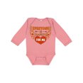 thumbnail image 1 of Inktastic Everyone is Thankful for Me with Heart and Leaves Boys or Girls Long Sleeve Baby Bodysuit, 1 of 5