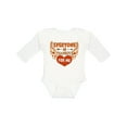 thumbnail image 1 of Inktastic Everyone is Thankful for Me with Heart and Leaves Boys or Girls Long Sleeve Baby Bodysuit, 1 of 5