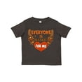 thumbnail image 1 of Inktastic Everyone is Thankful for Me with Heart and Leaves Boys or Girls Toddler T-Shirt, 1 of 5