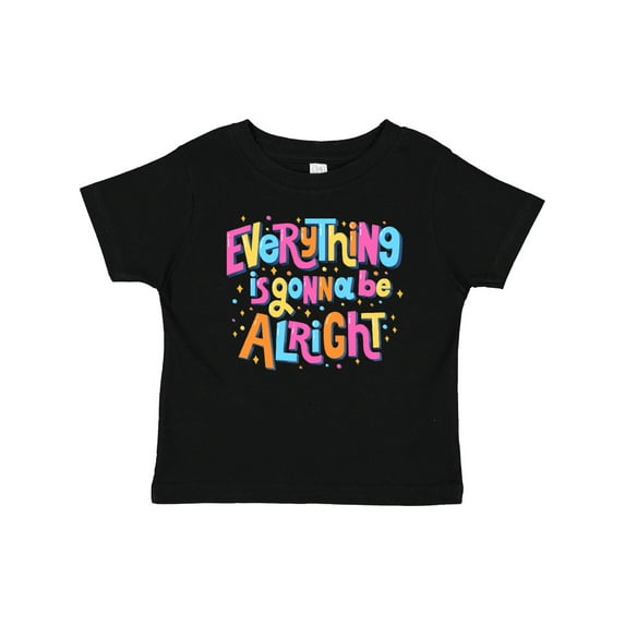 Inktastic Everything is Gonna be Alright Inspirational Quote Boys or Girls Baby T-Shirt