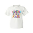 thumbnail image 1 of Inktastic Everything is Gonna be Alright Inspirational Quote Youth T-Shirt, 1 of 5