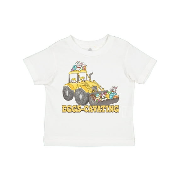 Inktastic Excavating Easter Bunnies Boys or Girls Toddler T-Shirt