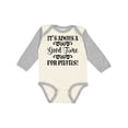 thumbnail image 1 of Inktastic Exercise Fitness Pilates Girls Long Sleeve Baby Bodysuit, 1 of 5