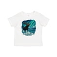 thumbnail image 1 of Inktastic Fairbanks Alaska Moose Northern Lights Scenic Art Boys or Girls Baby T-Shirt, 1 of 5