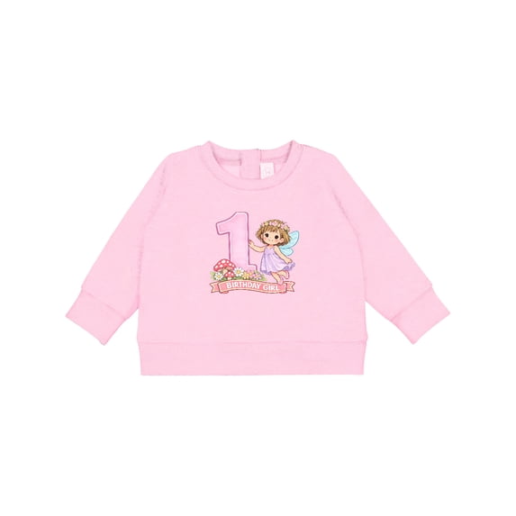 Inktastic Fairy Birthday Girl One Baby Sweatshirt