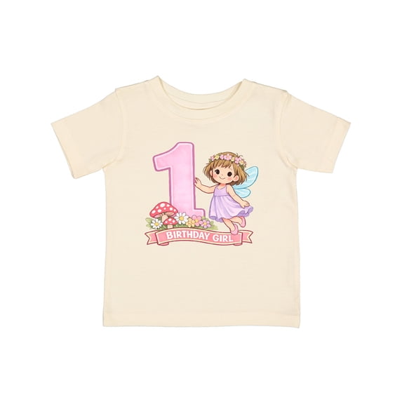 Inktastic Fairy First Birthday Boys or Girls Baby T-Shirt