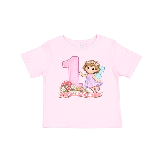 Inktastic Fairy First Birthday Boys or Girls Baby T-Shirt
