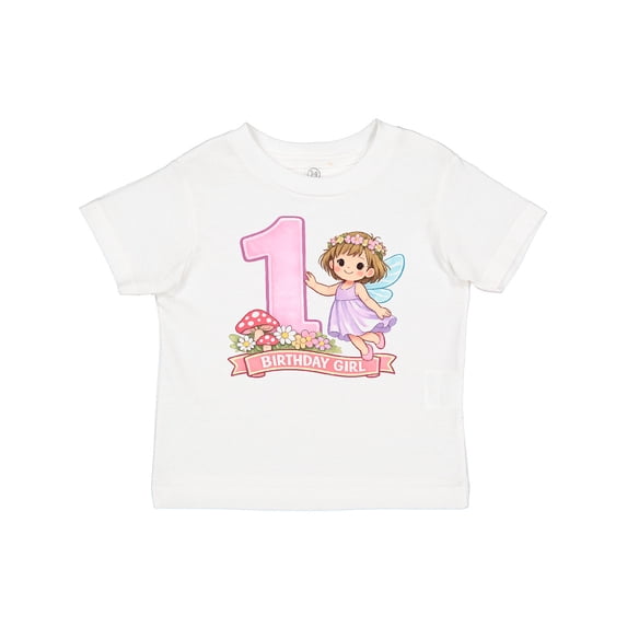 Inktastic Fairy First Birthday Boys or Girls Baby T-Shirt
