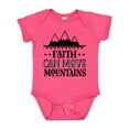 thumbnail image 1 of Inktastic Faith Can Move Mountains Girls Baby Bodysuit, 1 of 5