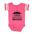 thumbnail image 1 of Inktastic Faith Can Move Mountains Girls Baby Bodysuit, 1 of 5
