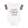 thumbnail image 1 of Inktastic Faith Over Fear with Laurels Gift Baby Boy or Baby Girl Bodysuit, 1 of 4