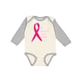 thumbnail image 1 of Inktastic Faith over Fear Breast Cancer Awareness with Pink Ribbon Boys or Girls Long Sleeve Baby Bodysuit, 1 of 5