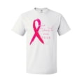 thumbnail image 1 of Inktastic Faith over Fear Breast Cancer Awareness with Pink Ribbon T-Shirt, 1 of 5