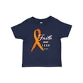 thumbnail image 1 of Inktastic Faith over Fear Leukemia Awareness with Orange Ribbon Boys or Girls Baby T-Shirt, 1 of 5