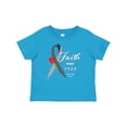 thumbnail image 1 of Inktastic Faith over Fear Parkinson's Awareness with Red Tulip Boys or Girls Baby T-Shirt, 1 of 5