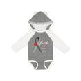 thumbnail image 1 of Inktastic Faith over Fear Parkinson's Awareness with Red Tulip Boys or Girls Long Sleeve Baby Bodysuit, 1 of 5