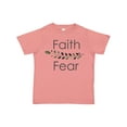 thumbnail image 1 of Inktastic Faith over Fear with Laurels Boys or Girls Toddler T-Shirt, 1 of 5