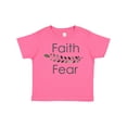 thumbnail image 1 of Inktastic Faith over Fear with Laurels Boys or Girls Toddler T-Shirt, 1 of 5
