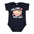 thumbnail image 1 of Inktastic Falling Pho You with Cute Pho Bowl Boys or Girls Baby Bodysuit, 1 of 5