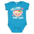 thumbnail image 1 of Inktastic Falling Pho You with Cute Pho Bowl Boys or Girls Baby Bodysuit, 1 of 5