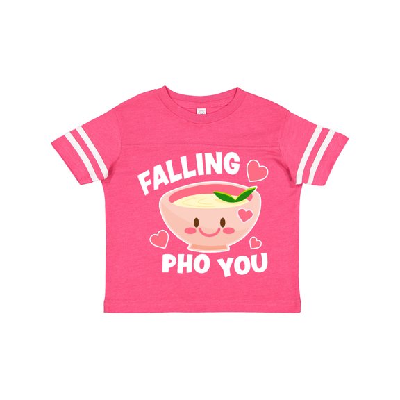 Inktastic Falling Pho You with Cute Pho Bowl Boys or Girls Toddler T-Shirt
