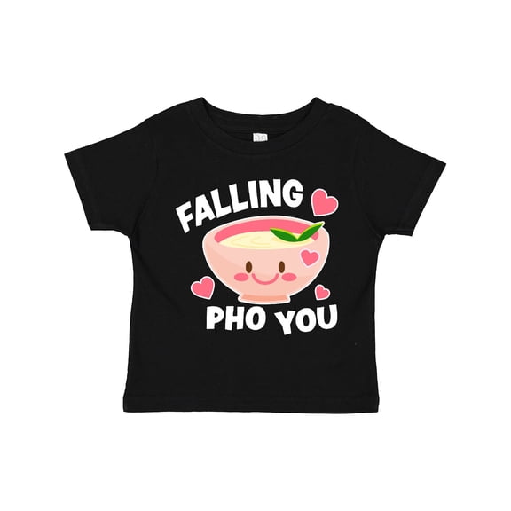 Inktastic Falling Pho You with Cute Pho Bowl Boys or Girls Toddler T-Shirt