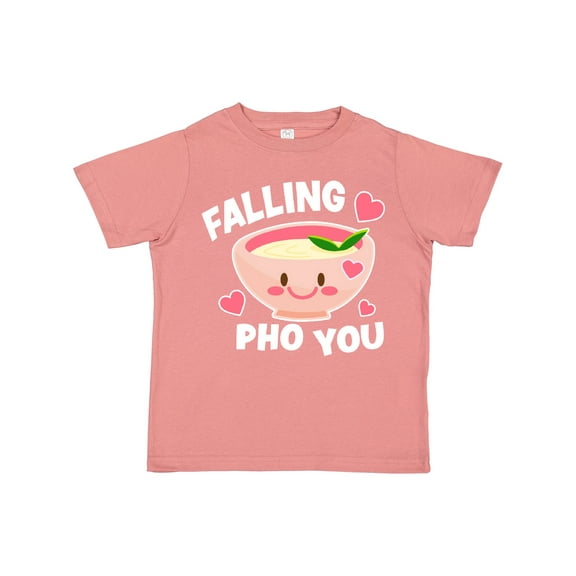 Inktastic Falling Pho You with Cute Pho Bowl Boys or Girls Toddler T-Shirt