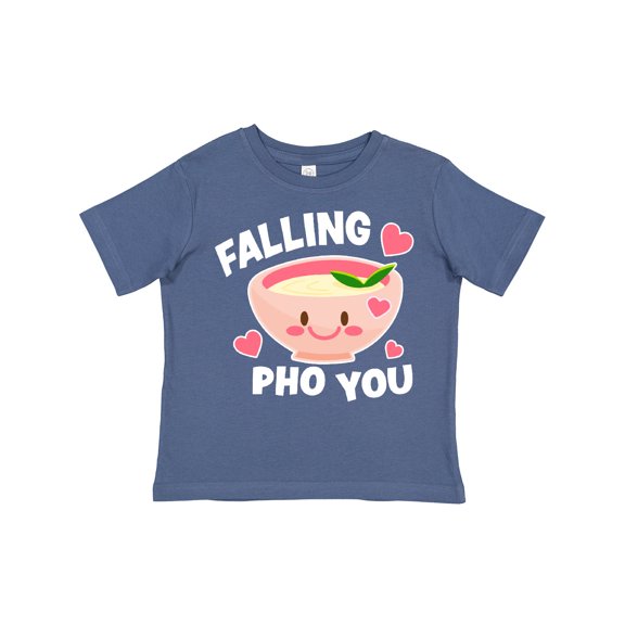 Inktastic Falling Pho You with Cute Pho Bowl Boys or Girls Toddler T-Shirt