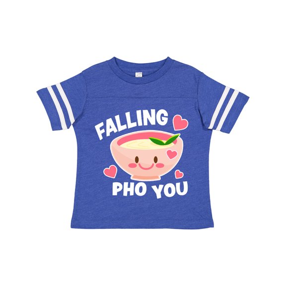 Inktastic Falling Pho You with Cute Pho Bowl Boys or Girls Toddler T-Shirt
