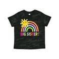 thumbnail image 1 of Inktastic Family Big Sister with Rainbow Girls Toddler T-Shirt, 1 of 5