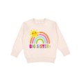 thumbnail image 1 of Inktastic Family Big Sister with Rainbow Toddler Sweatshirt, 1 of 4