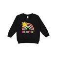 thumbnail image 1 of Inktastic Family Big Sister with Rainbow Toddler Sweatshirt, 1 of 4