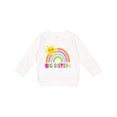 thumbnail image 1 of Inktastic Family Big Sister with Rainbow Toddler Sweatshirt, 1 of 4