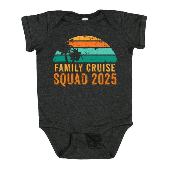 Inktastic Family Cruise Squad 2025 Boys or Girls Baby Bodysuit