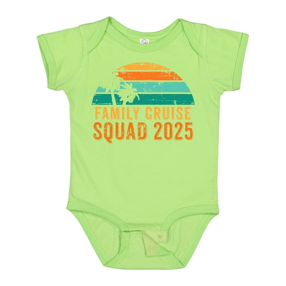 Inktastic Family Cruise Squad 2025 Boys or Girls Baby Bodysuit