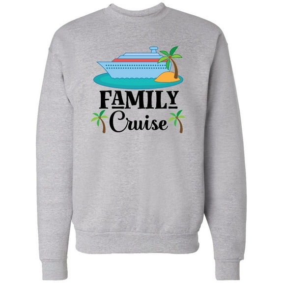 Inktastic Family Cruise Vacation Trip Adult Sweatshirt