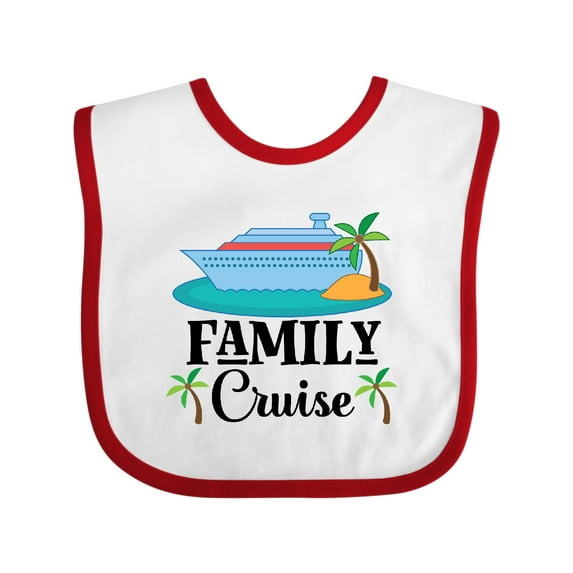 Inktastic Family Cruise Vacation Trip Boys or Girls Baby Bib