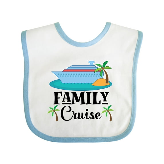 Inktastic Family Cruise Vacation Trip Boys or Girls Baby Bib