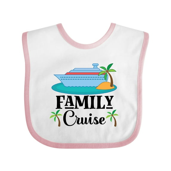 Inktastic Family Cruise Vacation Trip Boys or Girls Baby Bib
